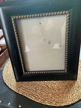 Classic Black Decorative 8 x 10 Picture Frame with Beaded Trim